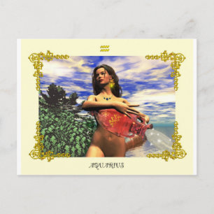 ZODIAC BIRTHDAY SIGNS/AQUARIUS VYKORT
