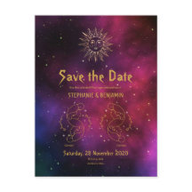 Zodiac Burgundy Guld Tvillingarna/Tvillingarna cel