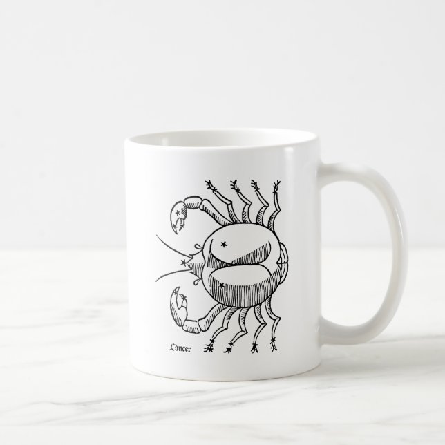 Zodiac: Cancer 1482 Kaffemugg (Höger)