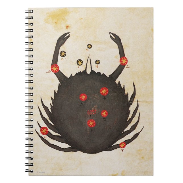 Zodiac: Cancer C1350 Anteckningsbok (Framsidan)