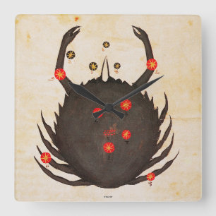 Zodiac: Cancer C1350 Fyrkantig Klocka