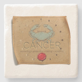 Zodiac - Cancer - Coaster Stenunderlägg