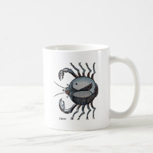 Zodiac: Cancer i färg Kaffemugg