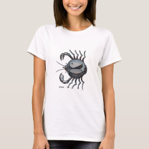 Zodiac: Cancer i färg Tee