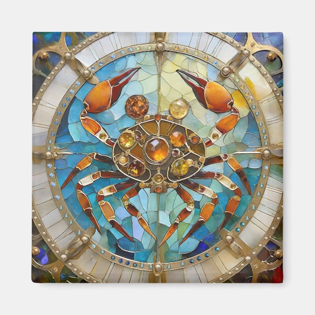 Zodiac - cancer i krabban magnet (Framsidan)
