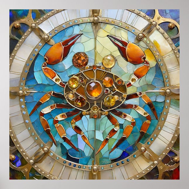 Zodiac - cancer i krabban poster (Framsidan)