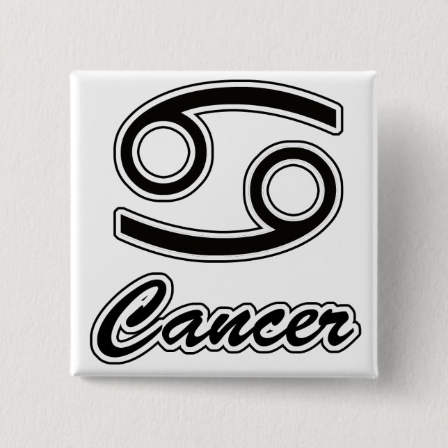 Zodiac: Cancer Knapp (Framsida)