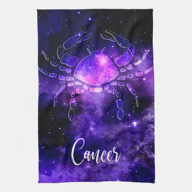Zodiac : Cancer Kökshandduk (Vertikal)