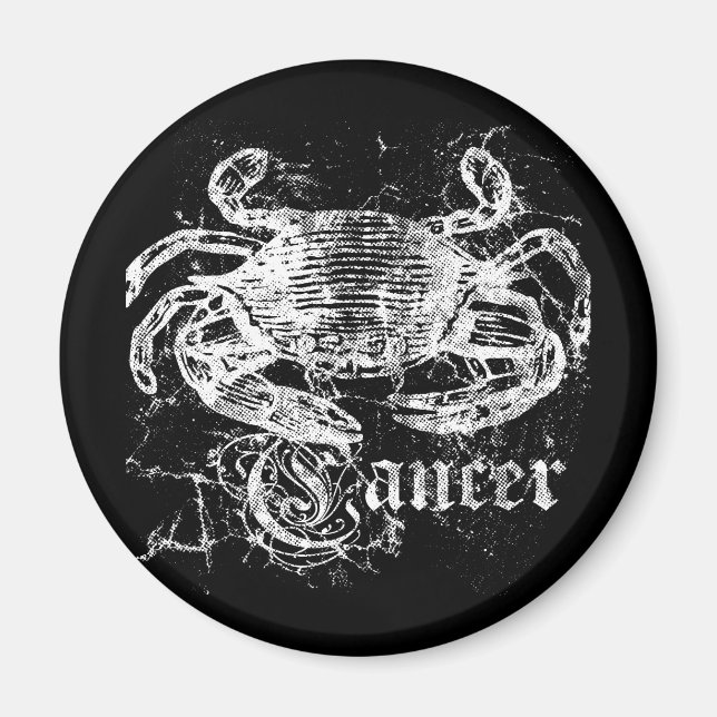 Zodiac Cancer Magnet (Framsidan)