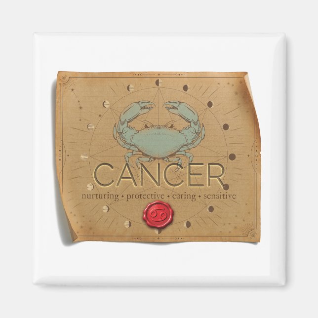 ZODIAC - Cancer - Magnet (Framsidan)
