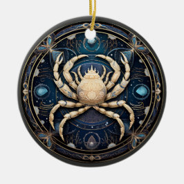 Zodiac Cancer Personlig Astrology Ornament