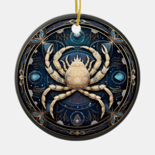 Zodiac Cancer Personlig Astrology Ornament