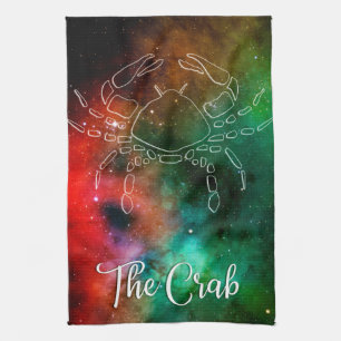 Zodiac : Cancer 'the Crab' Kökshandduk