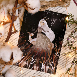 Zodiac Capricorn av Alexandra Dikaia Perfect Poster