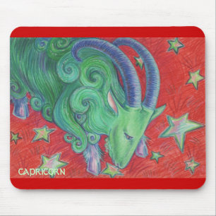 Zodiac Capricorn mousepad Musmatta