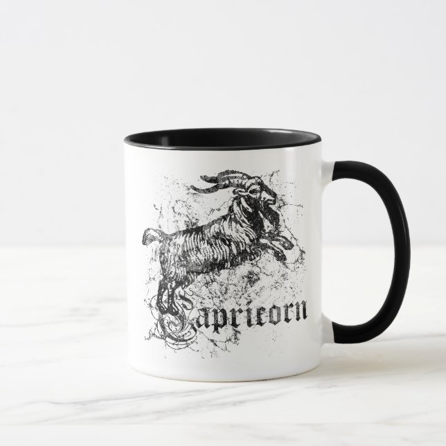 Zodiac Capricorn Mugg (Höger)