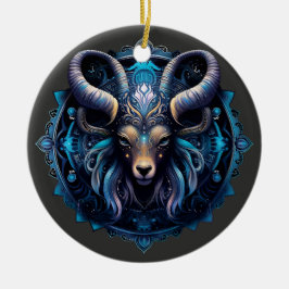 Zodiac Capricorn Personlig Astrology Ornament