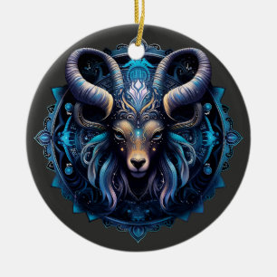 Zodiac Capricorn Personlig Astrology Ornament
