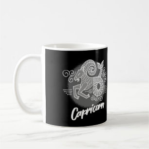Zodiac Capricorn Symbol Coffee Mugg