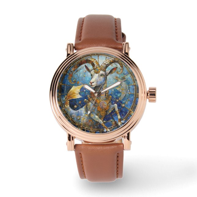 Zodiac - Capricorn the Sea Goat Armbandsur (Framsida)