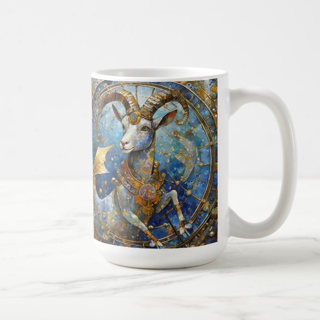 Zodiac - Capricorn the Sea Goat Kaffemugg (Höger)