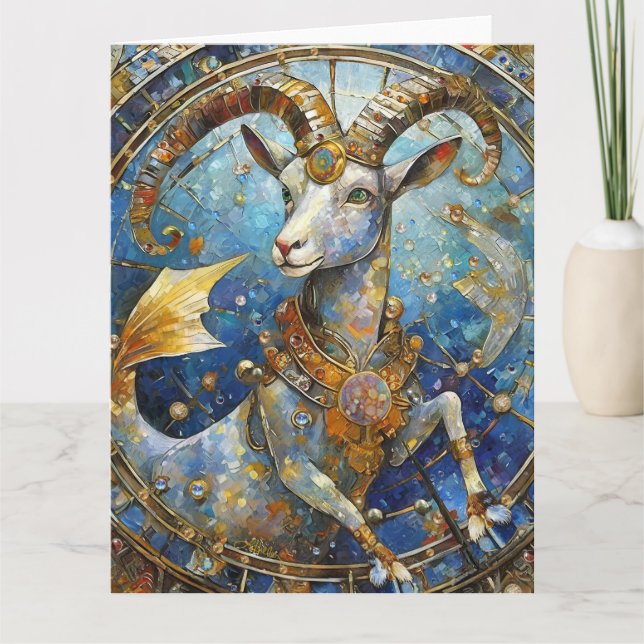 Zodiac - Capricorn the Sea Goat Kort (Framsida)