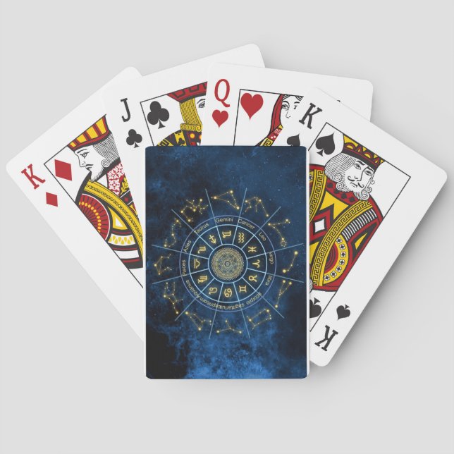 Zodiac Casinokort (Baksidan)