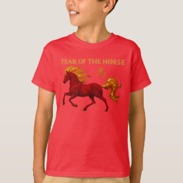 Zodiac Chinese New Year 2026 Yang Fire Horse T Shirt