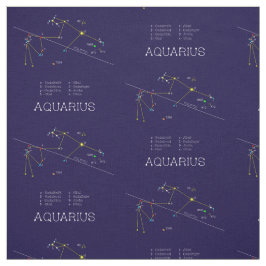 Zodiac Constellation Aquarius Tyg