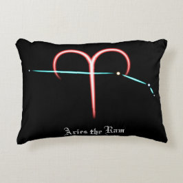Zodiac Constellation Aries accent Pillow Prydnadskudde