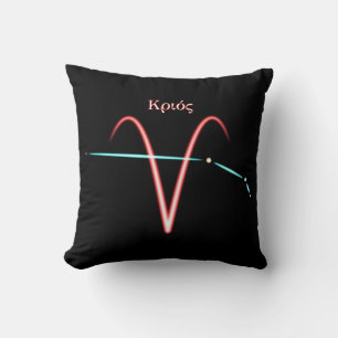 Zodiac Constellation Aries Dekorativ kudde