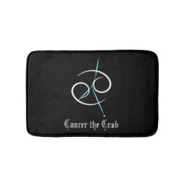 Zodiac Constellation Cancer Bath Mat Badrumsmatta