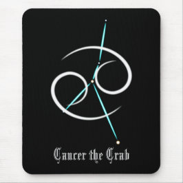 Zodiac Constellation Cancer Mouse Pad Musmatta