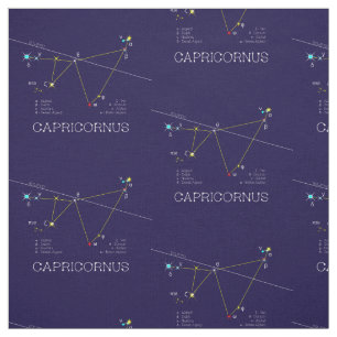 Zodiac Constellation Capricornus Tyg
