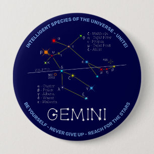 Zodiac Constellation Gemini Knapp