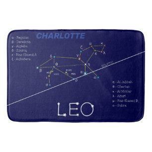 Zodiac Constellation Leo Badrumsmatta