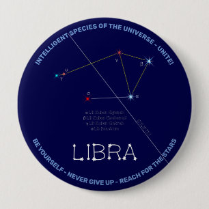 Zodiac Constellation Libra Knapp