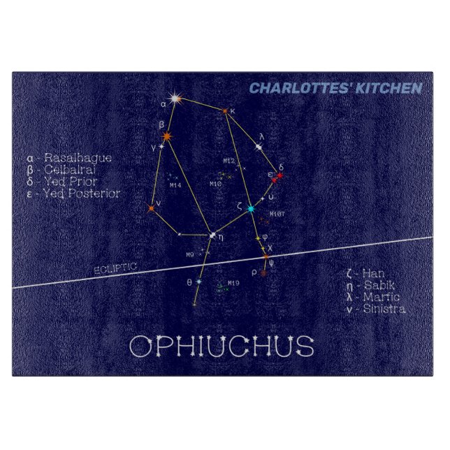 Zodiac Constellation Ophiuchus (Framsidan)