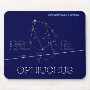 Zodiac Constellation Ophiuchus Musmatta