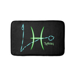 Zodiac Constellation Pisces Bath Mat Badrumsmatta