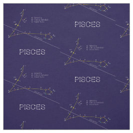 Zodiac Constellation Pisces Tyg