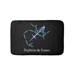 Zodiac Constellation Sagittarius Bath Mat Badrumsmatta