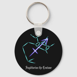 Zodiac Constellation Sagittarius Keychain Nyckelring