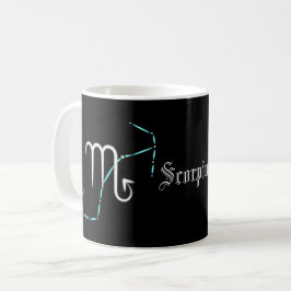 Zodiac Constellation Scorpio Coffee Mugg