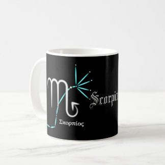 Zodiac Constellation Scorpio Coffee Mugg