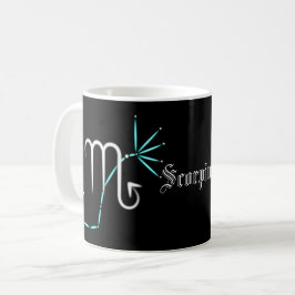 Zodiac Constellation Scorpio Coffee Mugg