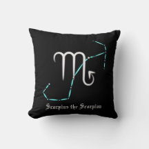 Zodiac Constellation Scorpio Dekorativ kudde