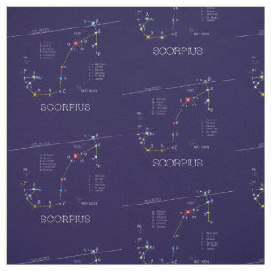 Zodiac Constellation Scorpius Tyg