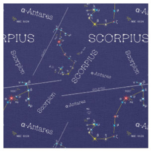 Zodiac Constellation Scorpius Tyg