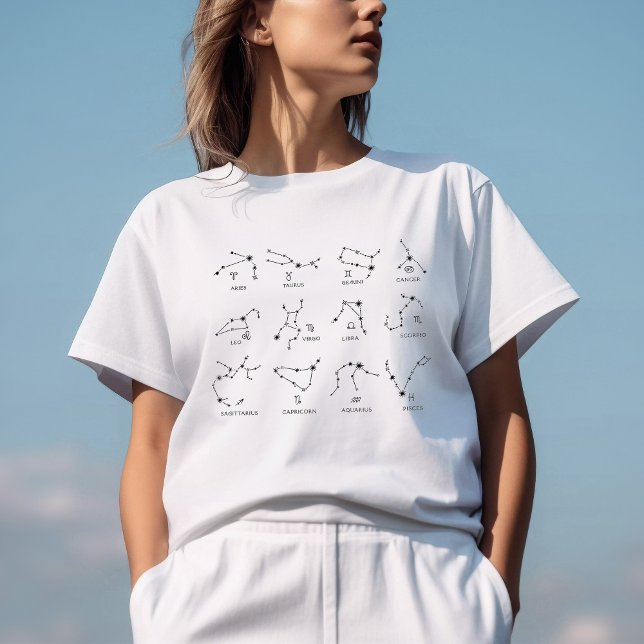 Zodiac Constellation T Shirt (Skapare uppladdad)